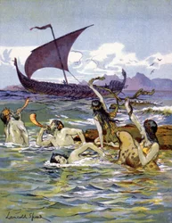 Jason and the Golden Fleece, ca 1900 (illustration)