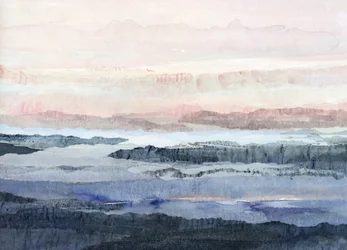 Drömlika bergsfärger