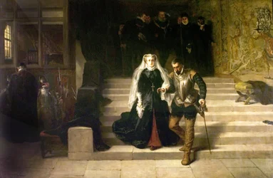 Mary, Queen of Scots, leds till sin avrättning, 1871