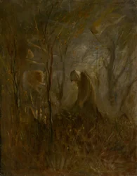 Bön över graven, 1895.