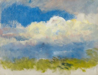 Vårhimmel, ca 1890