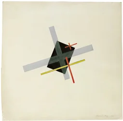 Collage med svart centrum, 1922