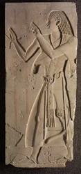 Mentuemhat i kyrklig klädsel, c.667-647 f.Kr