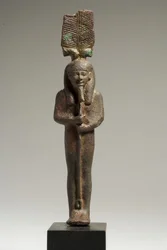 Ptah-Tatenen, sen dynastisk period, 664-332 f.Kr. (brons)