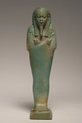 Shabti-figur för Padineith (fajans) (se även 247997)