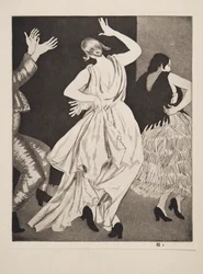 Spansk dansare nr 1, pub. 1923.