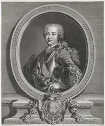 Laurent Cars - Louis François de Bourbon, prins av Conti