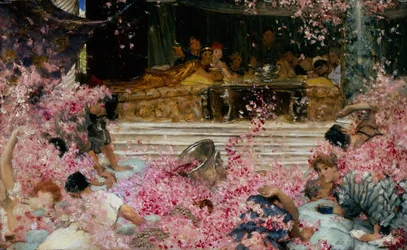Studie till Heliogabalus rosor, ca 1888