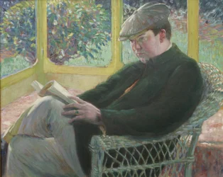Frederick Carl Frieseke (olja på duk)