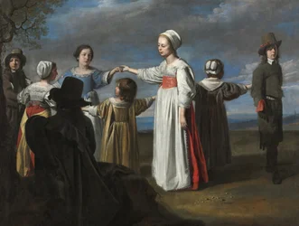 Barn som dansar, ca 1650