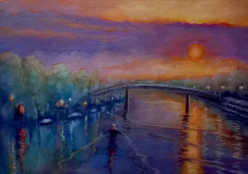 Eel Pie Island Winter, 2021