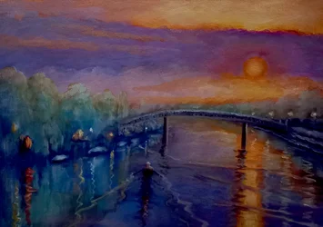 Eel Pie Sunset, 2021