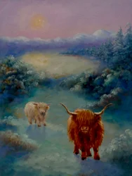 Highlanders, 2024 (olja på duk)