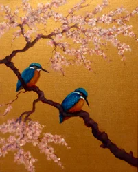 Kingfisher Pair, 2022