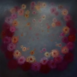 Tribute to Rose, 2024 (olja på duk)