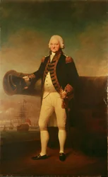 Amiral Sir Peter Parker (1721-1811), ca 1799 (olja på duk)