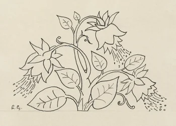 Blommande buske