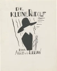 Design för bokomslag för: Aart van der Leeuw, De kleine Rudolf, 1930