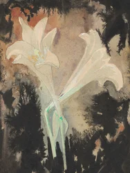 Två blommor (1902)  Stretch av Leo Gestel
