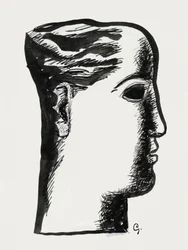 Kvinnans huvud (ca 1891–1941)