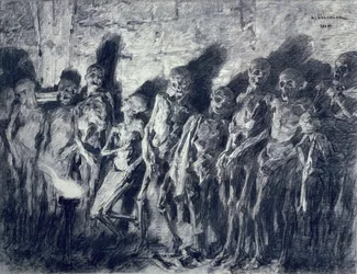 Mummies valv, eller skelett från St. Michael
