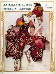 Kostymdesign för Nijinsky i baletten 