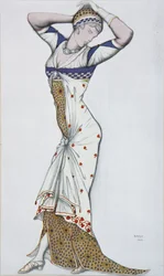 Design av en modern klänning, 1910-tal