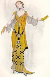 Fantasy on Modern Costume, Dione, c1910