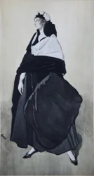 Porträtt av Ida Rubinstein