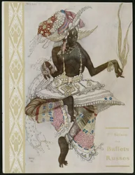 Titelsida för Souvenirprogram för Ballets Russes
