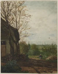 Gränd intill en byggnad