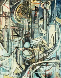 Polen, Warszawa, industristad