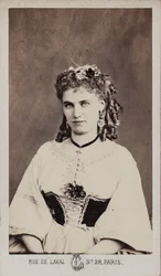 Porträtt av Christine Nilsson 1843-1921.