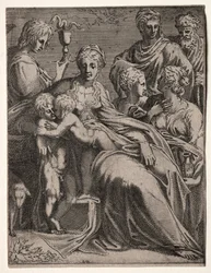 Heligt samtal, 1540-talet.