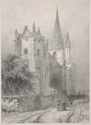 Hennebont kyrka, Bretagne