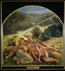 The Golden Age (målning på duk)