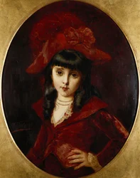 Den röda klänningen, 1881