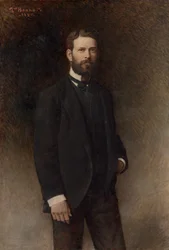 Porträtt av Henry Field, 1896.