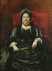 Porträtt av Madame Leopold Stern, 1879