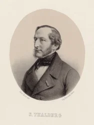 Porträtt av pianisten och kompositören Sigismund Thalberg 1812-1871, ca 1860.