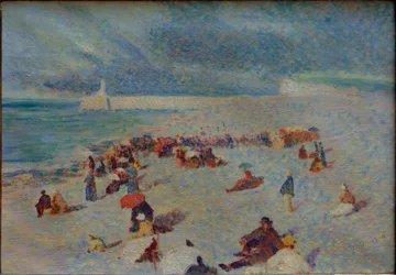 Strandscen