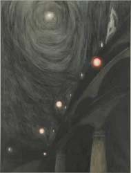 Månsken och ljus, c. 1909.