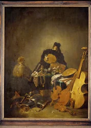 Vanitas (målning på ek)