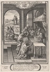 Les Festes du mois de Feburier (februari: Jungfruns rening)