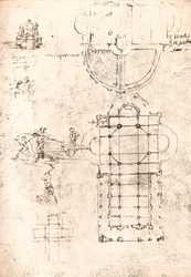 Ritning av kyrkor, c1472-c1519 1883