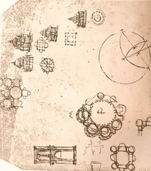 Ritning av kyrklig arkitektur, c1472-c1519 1883