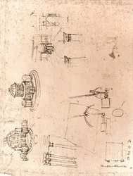 Ritning av kyrklig arkitektur, c1472-c1519 1883