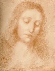 Huvud för Frälsaren, c1400-talet, 1932