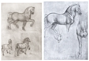 Hästar, c1490-1510