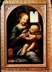 Madonnan med en blomma, Benois-madonnan, 1478